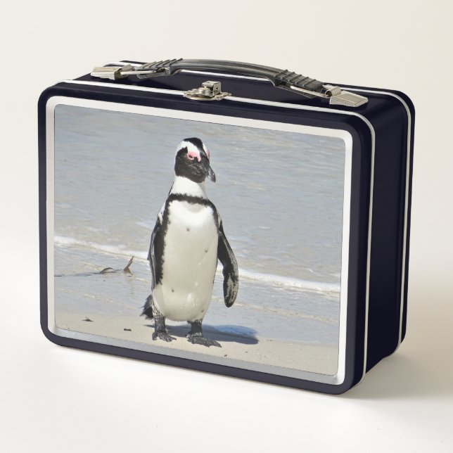 Penguins Metal Lunch Box (Front)