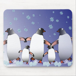 Penguins Mouse Mat