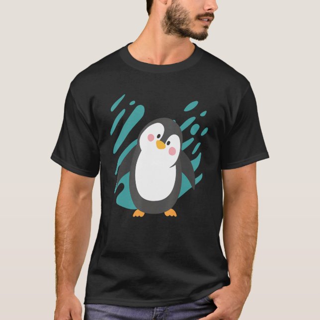 Penguins of Madagascar   Penguin Costume Adult Kid T-Shirt (Front)