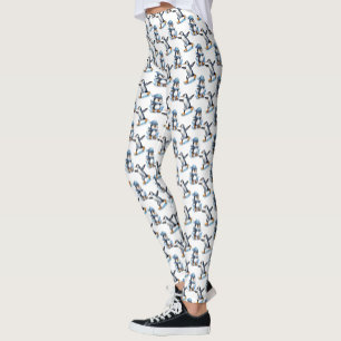 Penguins Pattern Design Leggings
