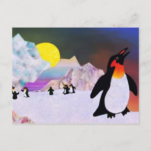 Penguins Postcard