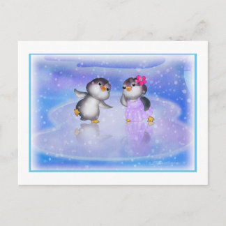 Penguins Postcard