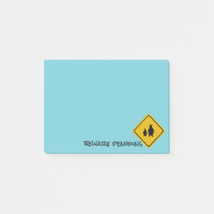 penguins road sign - Post-It-Notes pad Post-it Notes