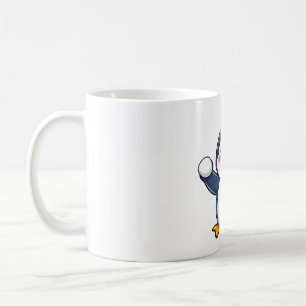 Penguin's Snowball Fun Coffee Mug