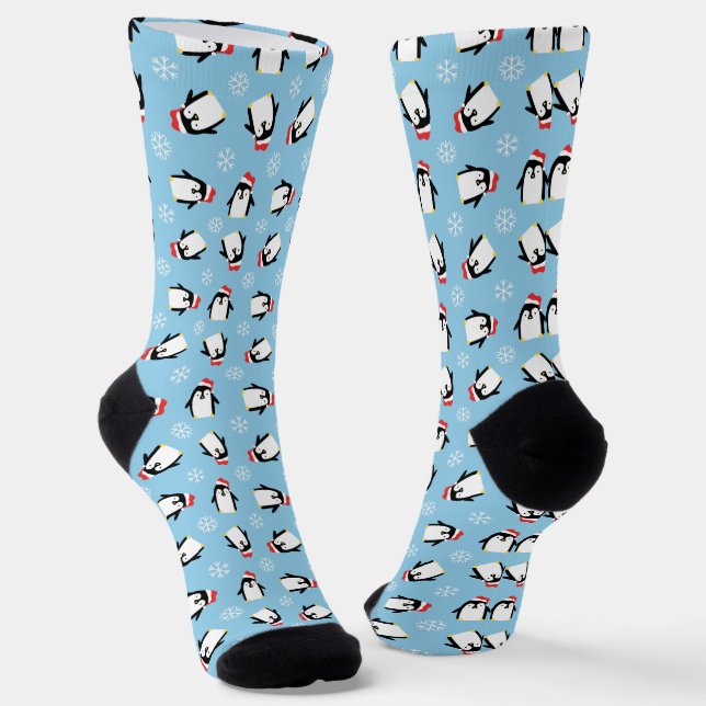Penguins Socks (Angled)