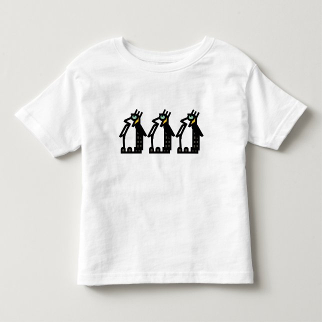 PENGUINS Three Toddler T-Shirt (Front)