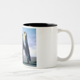 Penguins Two-Tone Coffee Mug
