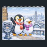 Penguin's Visit to NYC Calendar<br><div class="desc">Yaya the Duck is thrilled to have her friend Penguin visit from Antarctica. The two spend a happy day together. This is a sequel to "Yaya and Penguin." (https://www.zazzle.com/yaya_and_penguin_calendar-256208366852653000) They are both more mature now and penguin pays Yaya a visit.</div>