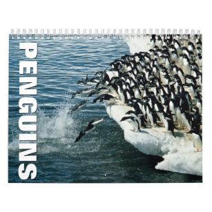 Penguins Wall Calendar