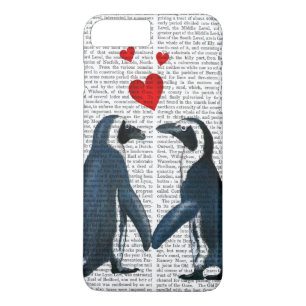 Penguins With Love Hearts iPhone 8 Plus/7 Plus Case