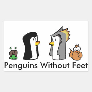 Penguins Without Feet Sticker