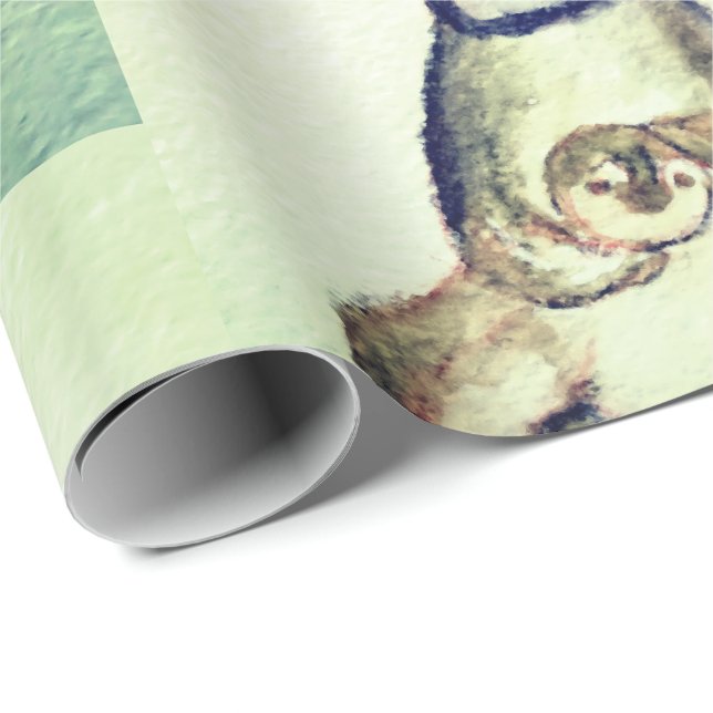 Penguins  Wrapping Paper (Roll Corner)