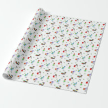 Penguins Wrapping Paper