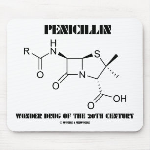 Penicillin Wonder Drug Of The 20th Century Mouse Mat