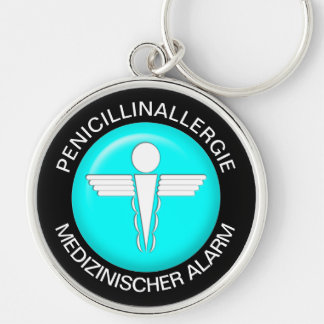 PENICILLINALLERGI Medical Alert - Button Keychain