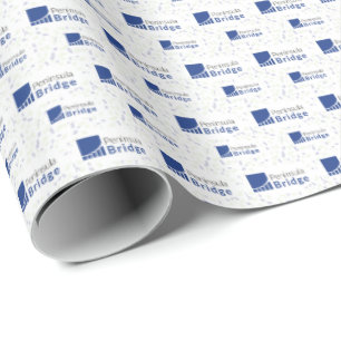 Peninsula Bridge Small Logo Wrapping Paper