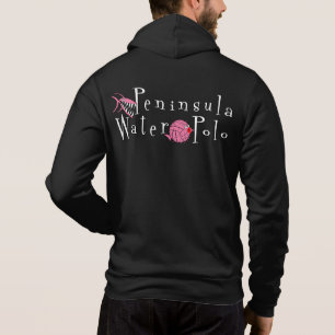 Peninsula Water Polo Logo - Zipper Hood Sweatshirt
