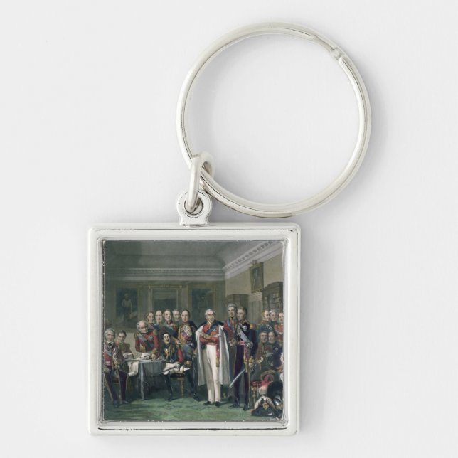 Peninsular Heroes at the United Services Club Key Ring (Front)