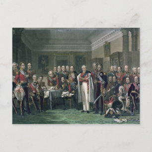 Peninsular Heroes at the United Services Club Postcard
