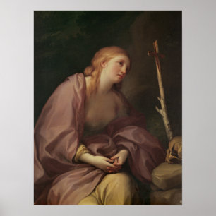 Penitent Magdalene c.1765 (Oil on Canvas) Poster