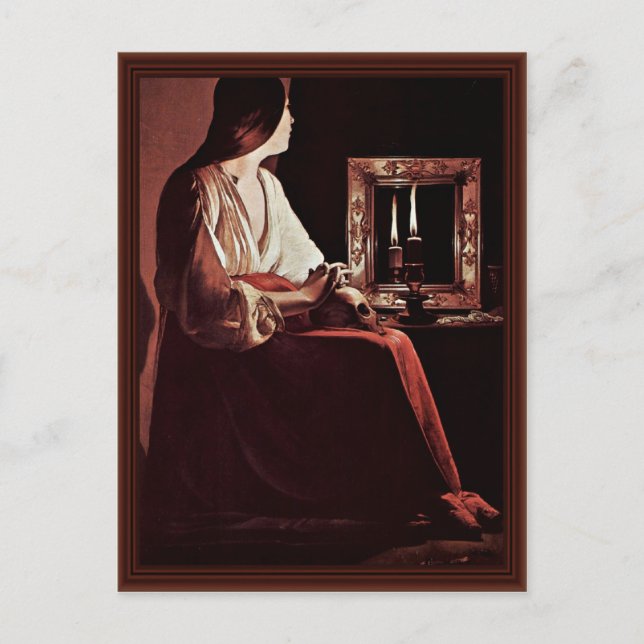 Penitent Mary Magdalene (Magdalena Wrightsman) Postcard (Front)