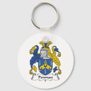 Penman Family Crest Key Ring