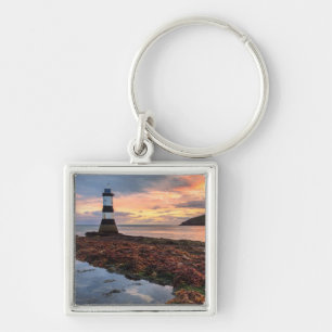 Penmon Lighthouse Sunrise   Puffin Island Key Ring