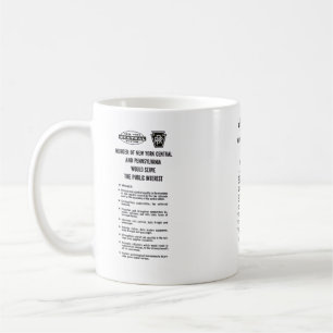 Penn Central Railroad merger Coffee Mug