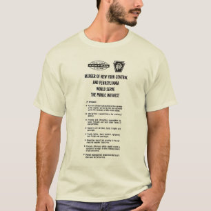 Penn Central Railroad merger     T-Shirt