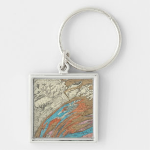Penn geological formations key ring