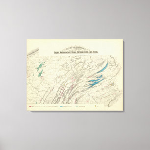 Penn iron, coal, petroleum, zinc canvas print