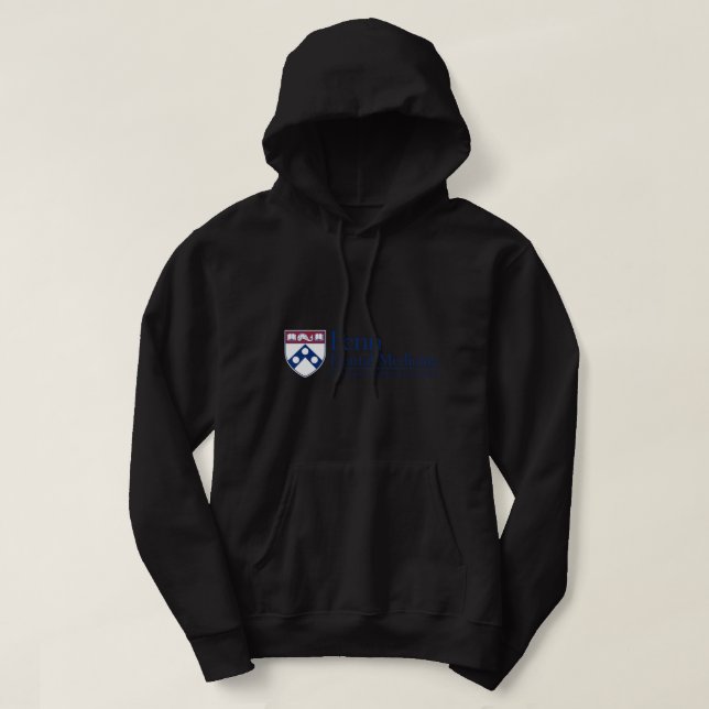 Penn Quakers Men's Apparel School of Dental Medici Hoodie (Design Front)