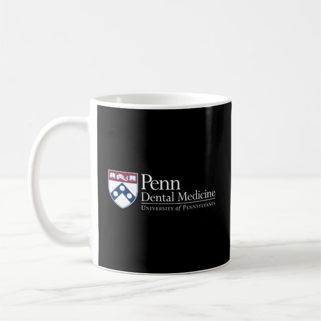 Penn Quakers 'S School Of Dental Medicine Coffee Mug (Left)