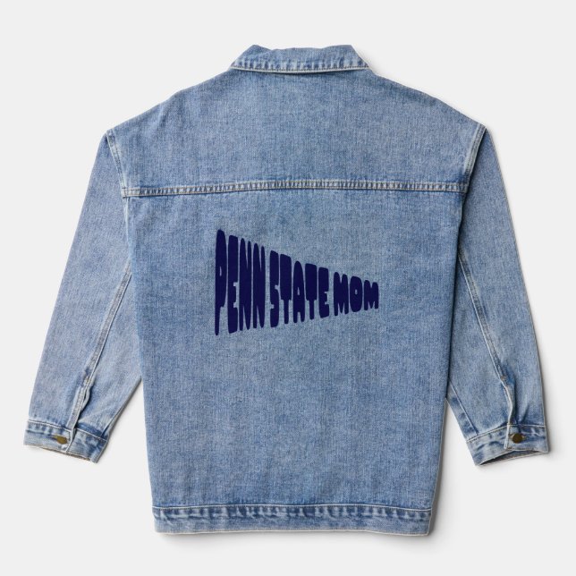 PENN STATE MOM  DENIM JACKET (Back)
