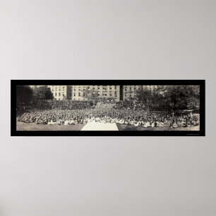 Penn State Students Photo 1922 Poster