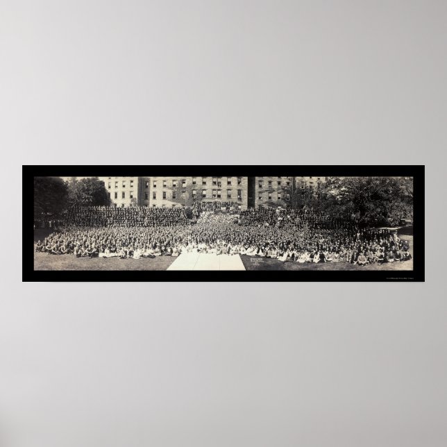 Penn State Students Photo 1922 Poster (Front)