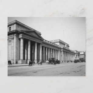 Penn Station East Facade, 1910 Postcard