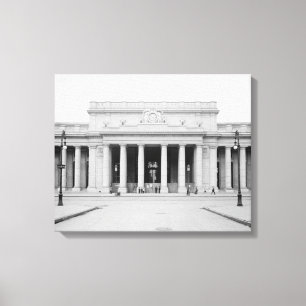 Penn Station Entrance, 1910 Canvas Print