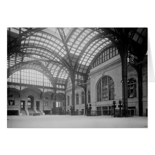 Penn Station Main Concourse, 1915 (Front Horizontal)