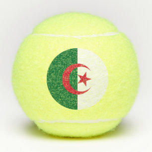 Penn tennis ball with flag of Algeria