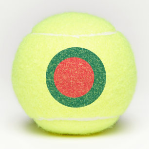 Penn tennis ball with flag of Bangladesh