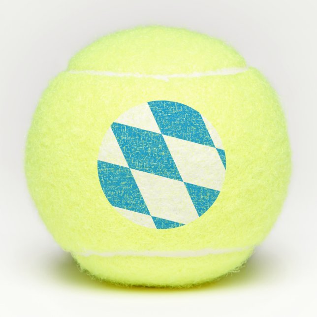 Penn tennis ball with flag of Bavaria, Germany (Front)
