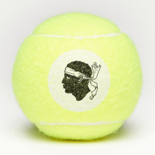 Penn tennis ball with flag of Corsica
