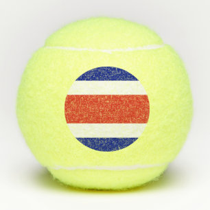 Penn tennis ball with flag of Costa Rica