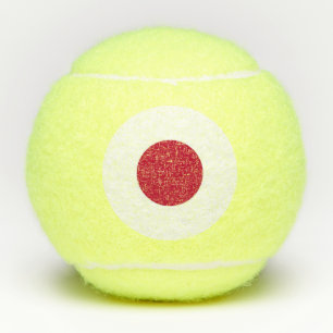 Penn tennis ball with flag of Japan