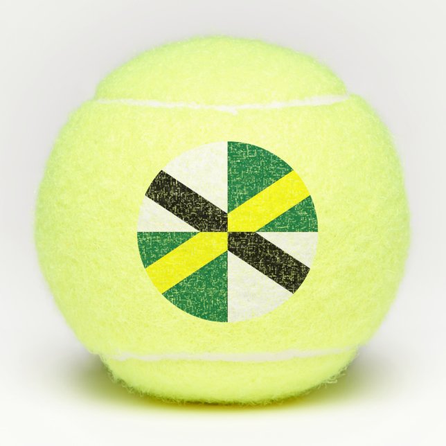 Penn tennis ball with flag of Monterey, USA (Front)