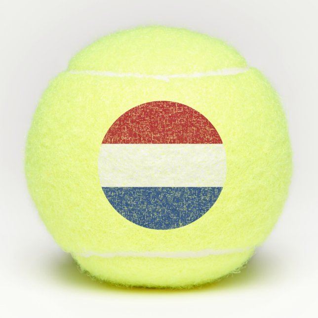 Penn tennis ball with flag of Netherlands (Front)