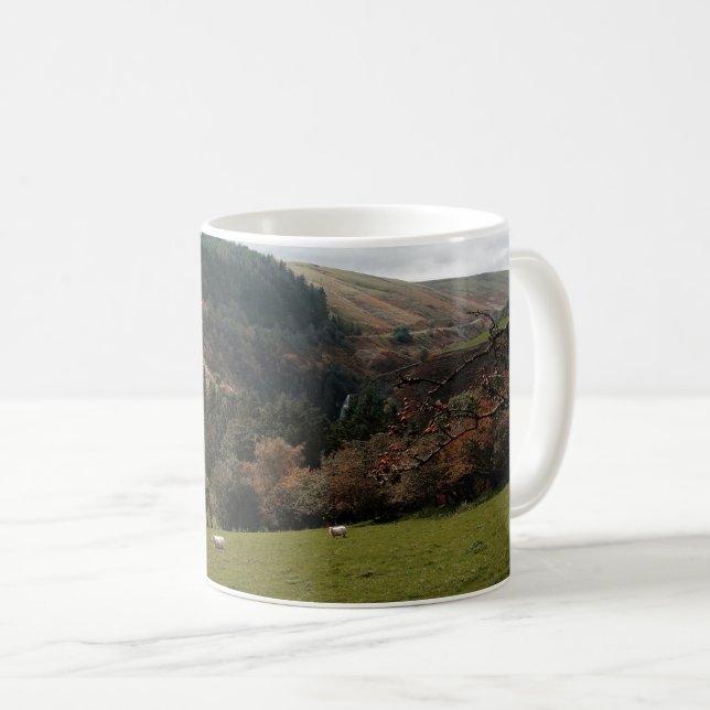Pennant Valley Wales Coffee Mug (Front Right)