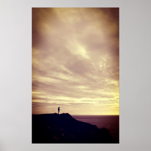 Pennard Cliffs Poster