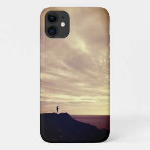 Pennard Cliffs sunset iPhone 11 Case